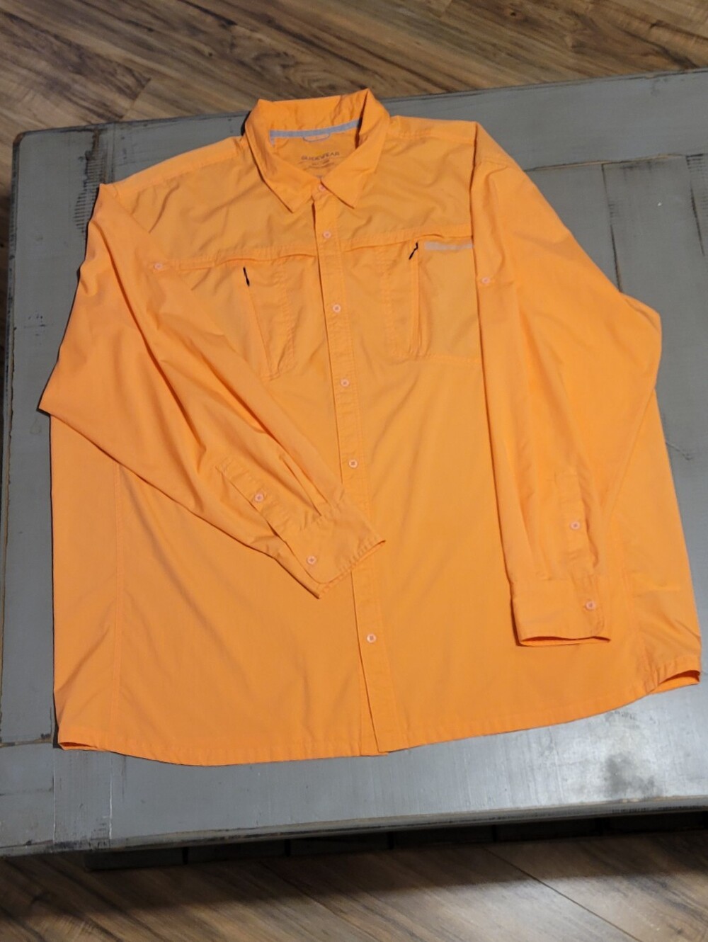Cabela's Men's Bright Orange Lightweight Shirt Jacket